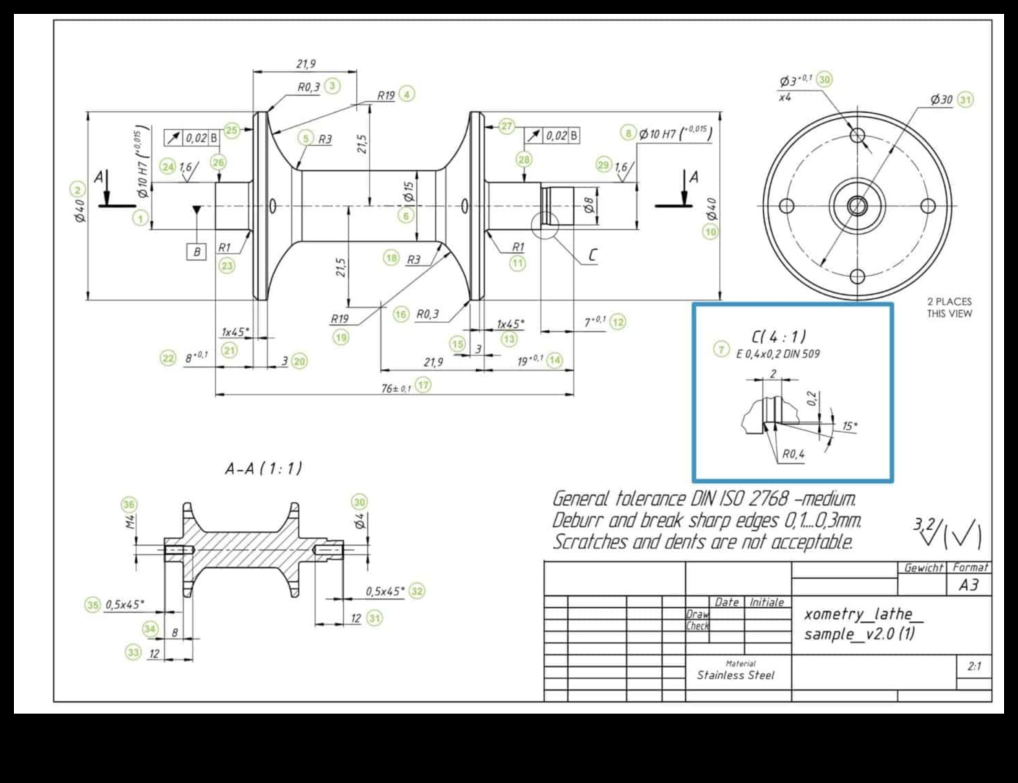 التفصيل العلمي: إنشاء رسومات فنية مفصلة ودقيقة
