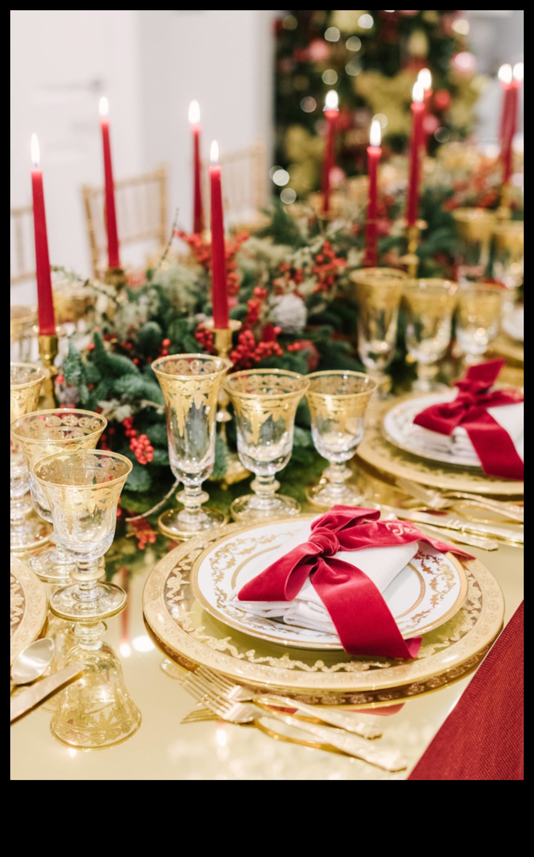 الأناقة الموسمية: روائع العطلات لسحر طاولتك