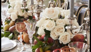 الأناقة الموسمية: روائع العطلات لسحر طاولتك