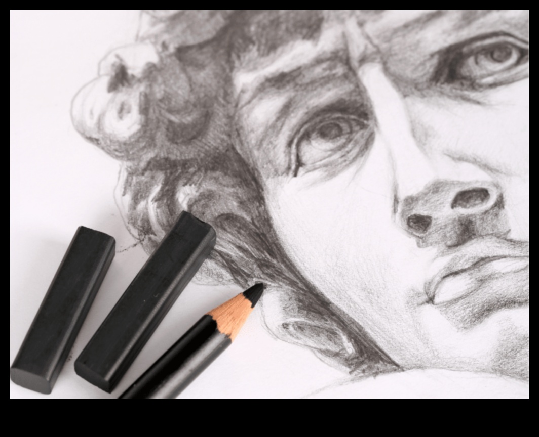 رسم الفحم: إتقان أساسيات الفن التعبيري