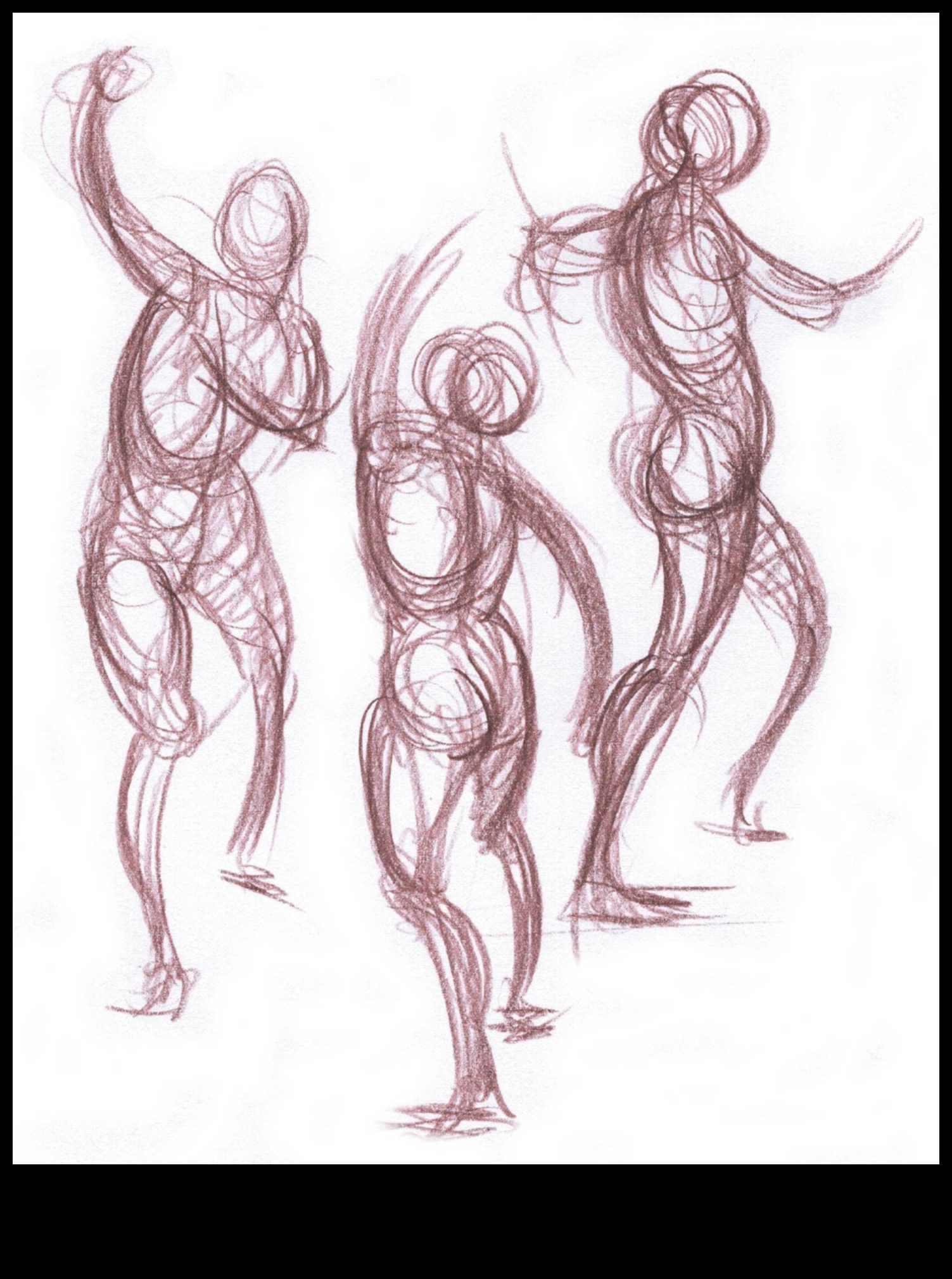 فن الإيماءات: التقاط الحركة في الرسومات الشكلية