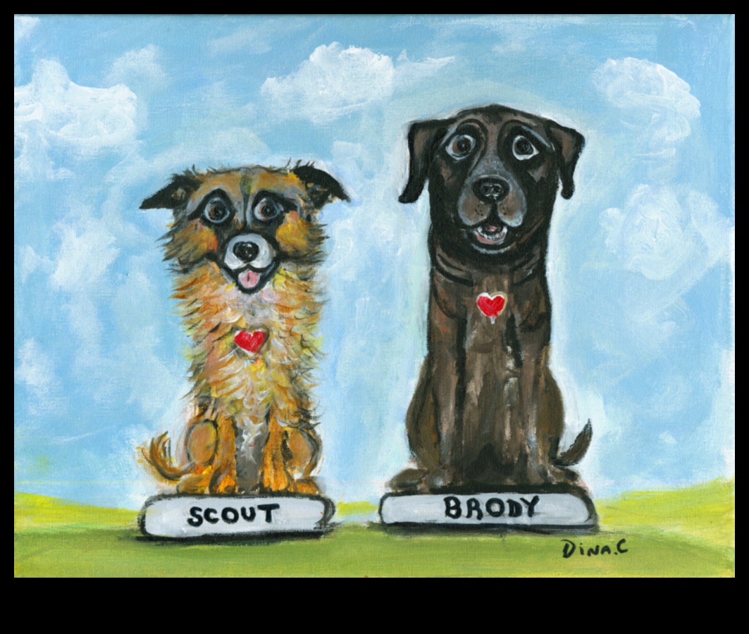 رسومات الشعار المبتكرة هزلية: التقاط شخصية كلبك في الفن