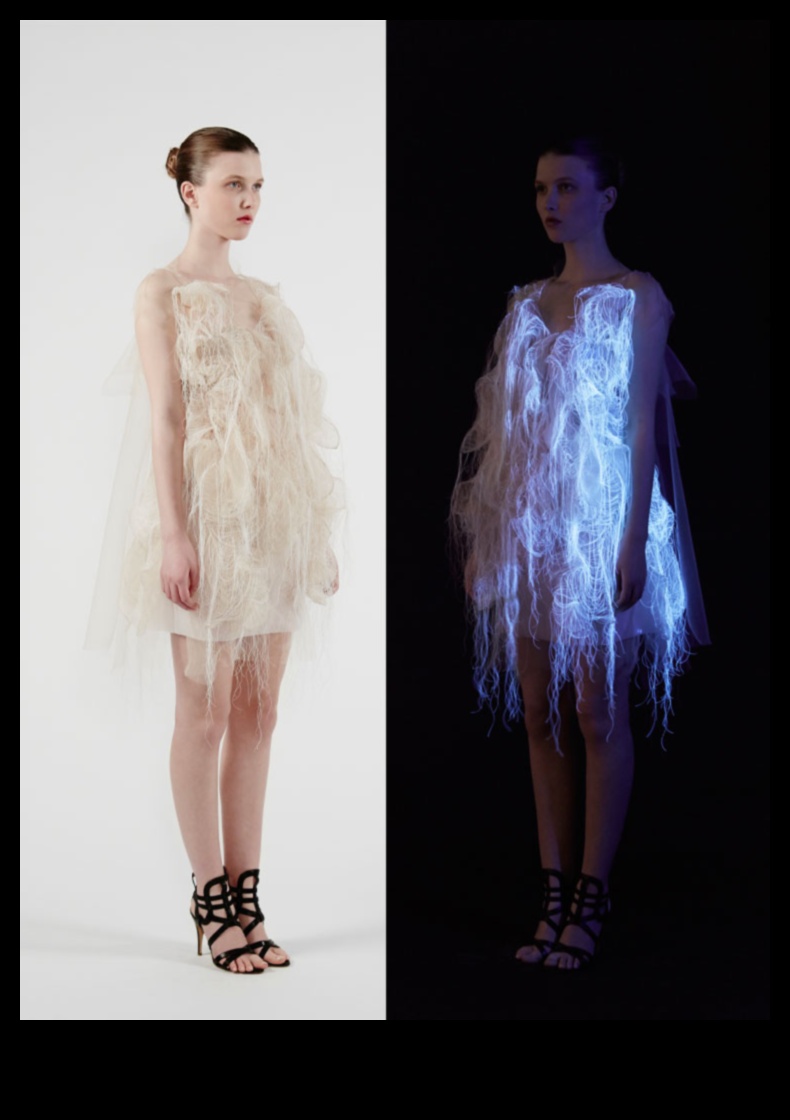 تصميم الأزياء التقنية: التكنولوجيا القابلة للارتداء تعيد تعريف الموضة