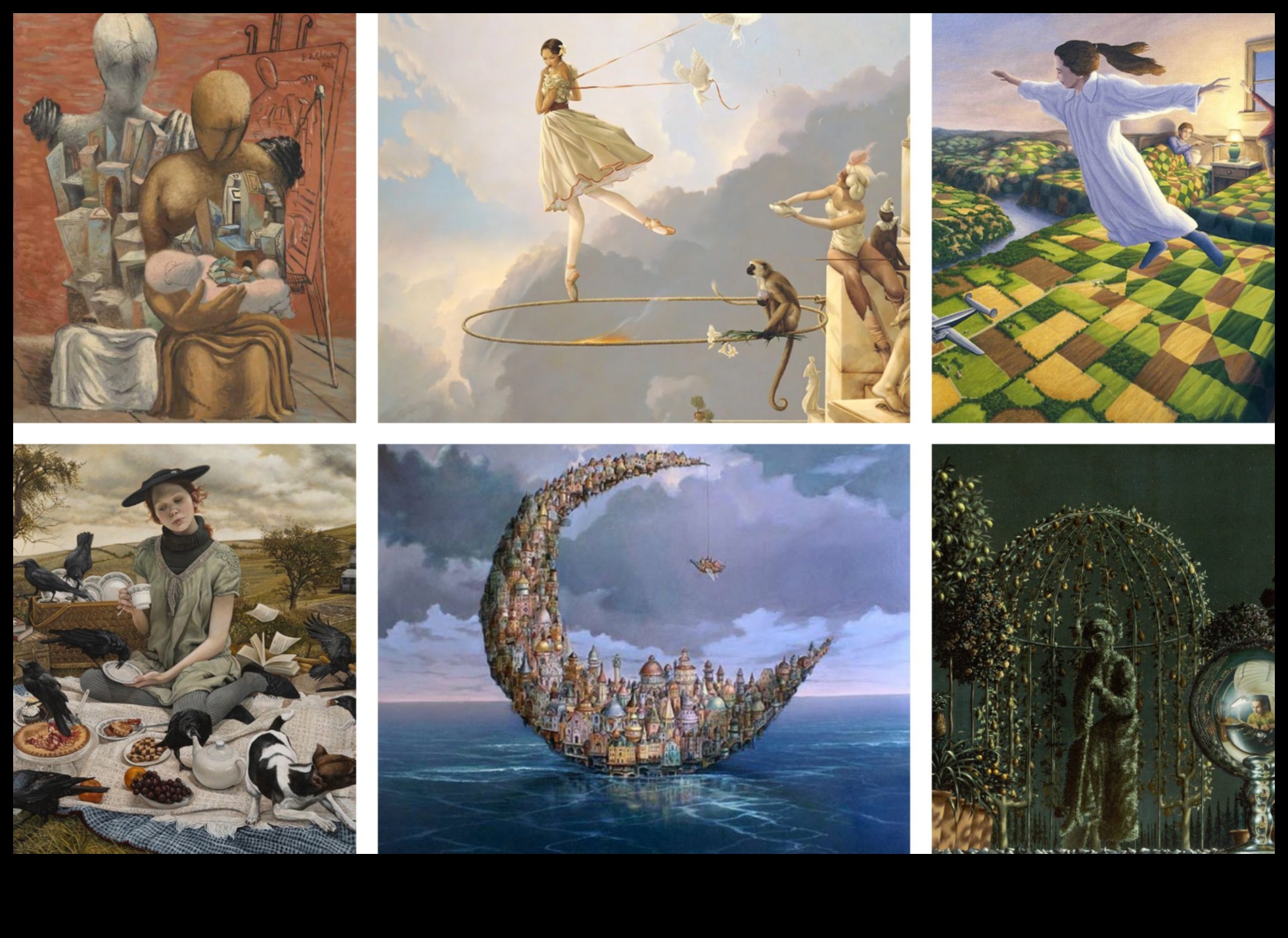 الفنتازيا المصورة: دمج عجائب الخيال مع واقعية الفن