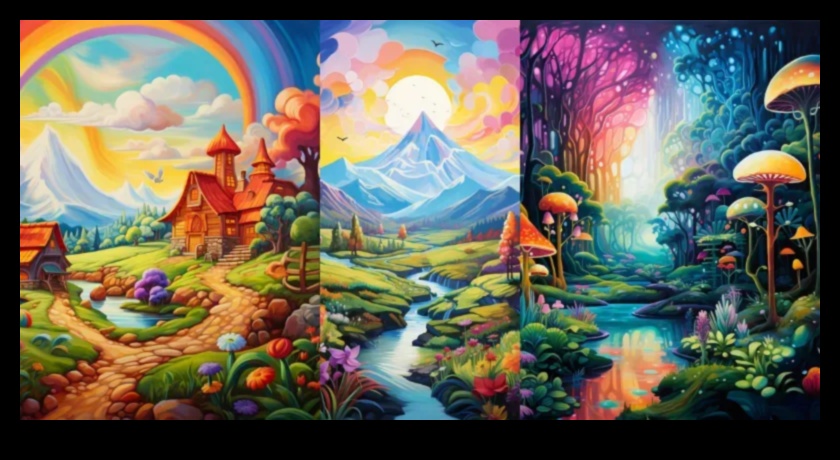 عوالم غريب الاطوار: صياغة المناظر الطبيعية الخيالية في مانغا