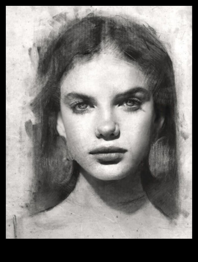 بورتريه الجرافيت: رسم العاطفة والشخصية