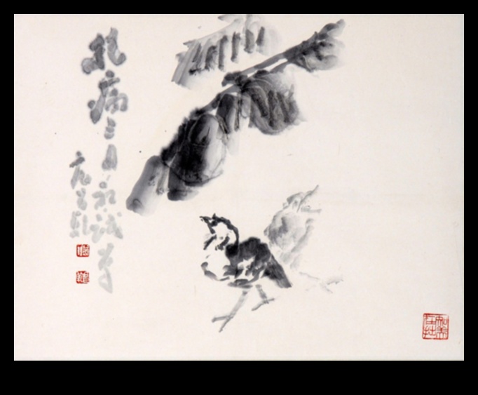 الصفاء بالحبر: التقاط مشاهد هادئة باستخدام القلم والفرشاة