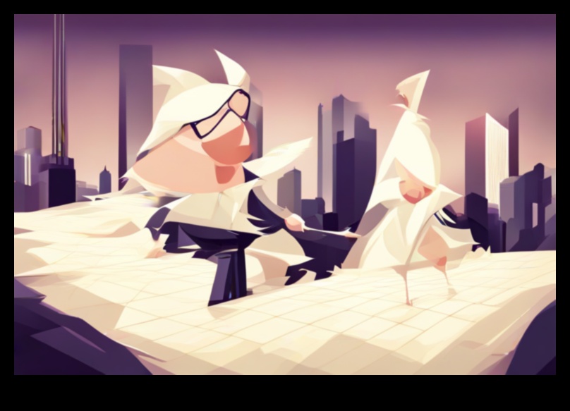 وجهات نظر ديناميكية: خلق العمق في رسومات الكارتون