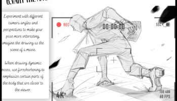 وجهات نظر ديناميكية: خلق العمق في رسومات الكارتون