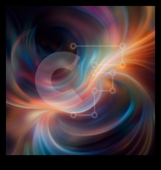 دوامة نابضة بالحياة: تتصاعد في عالم من الإبداعات المتعرجة الملونة