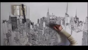 خطوط الأفق بالحبر: إنشاء رسومات مذهلة لمناظر المدينة