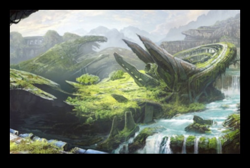 المناظر الطبيعية الخيالية: التقاط الجمال السريالي على الصفحة
