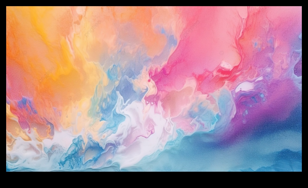 اندماج الباستيل والحبر: استكشاف المجموعات الديناميكية