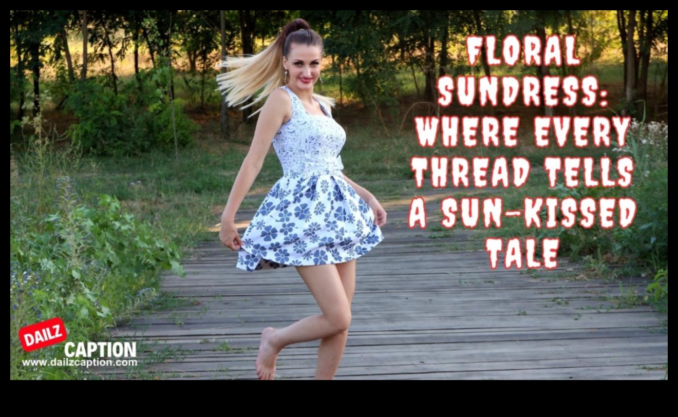 روعة الأزهار: تألقي بأناقة مع ملابس الصيف الأنيقة